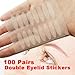 Vktech Double Eyelid Stickers 100 Pairs