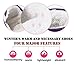 DADAWEN Girls Boys Snow Boots Winter Outdoor Waterproof Slip Resistant Cold Weather Shoes (Toddler/Little Kid/Big Kid) Pink US Size 10 M Toddler