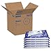 Kimtech Pure W4 PreSat Sterile Wipers (76490), 70% Isopropyl Alcohol with Anti-Stat Resealable Pouch, 11” x 9”, White, 10 Pouches of 40 Wipes / Case (400 per case)