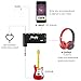 Mugig Guitar Amplifier, Guitar Headphone, Mini Guitar Amp for Classic Rock with Heavy Metal Tone, Rechargeable Battery with 1/4