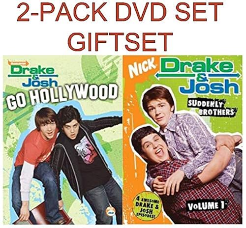 Drake Josh DVD 2-Pack Movie Set Drake Josh Go Hollywood