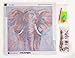 Diamond Painting Kits, DIY 5D Full Drill Art Perfect for Relaxation and Home Wall Decor(Elephant, 16x16inch)