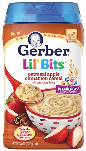 Gerber Lil' Bits Oatmeal Apple Cinnamon Baby Cereal Kuwait Ubuy