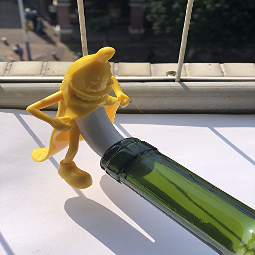 M-bestl Mr Banana Funny Wine Bottle Stopper - Thumbnail 3