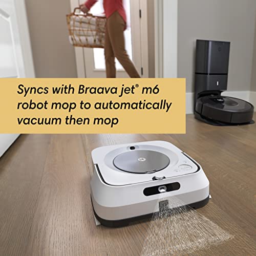 iRobot Roomba i7+ (7550) Robot Vacuum with Automatic Dirt Disposal - Empties Itself for up to 60 Days, Wi-Fi Connected, Smart Mapping, Works with Alexa, Ideal for Pet Hair, Carpets, Hard Floors - View 12