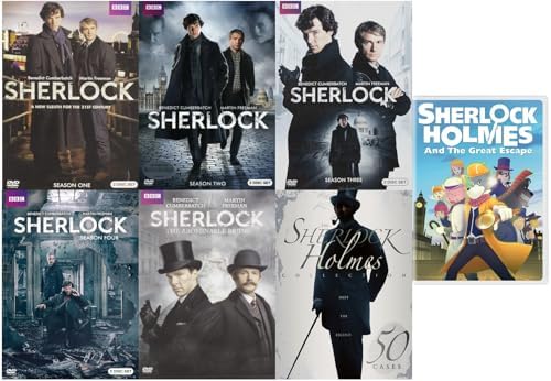 Amazon.com: Sherlock: Seasons 1-4 & Abominable Bride Gift Set (DVD