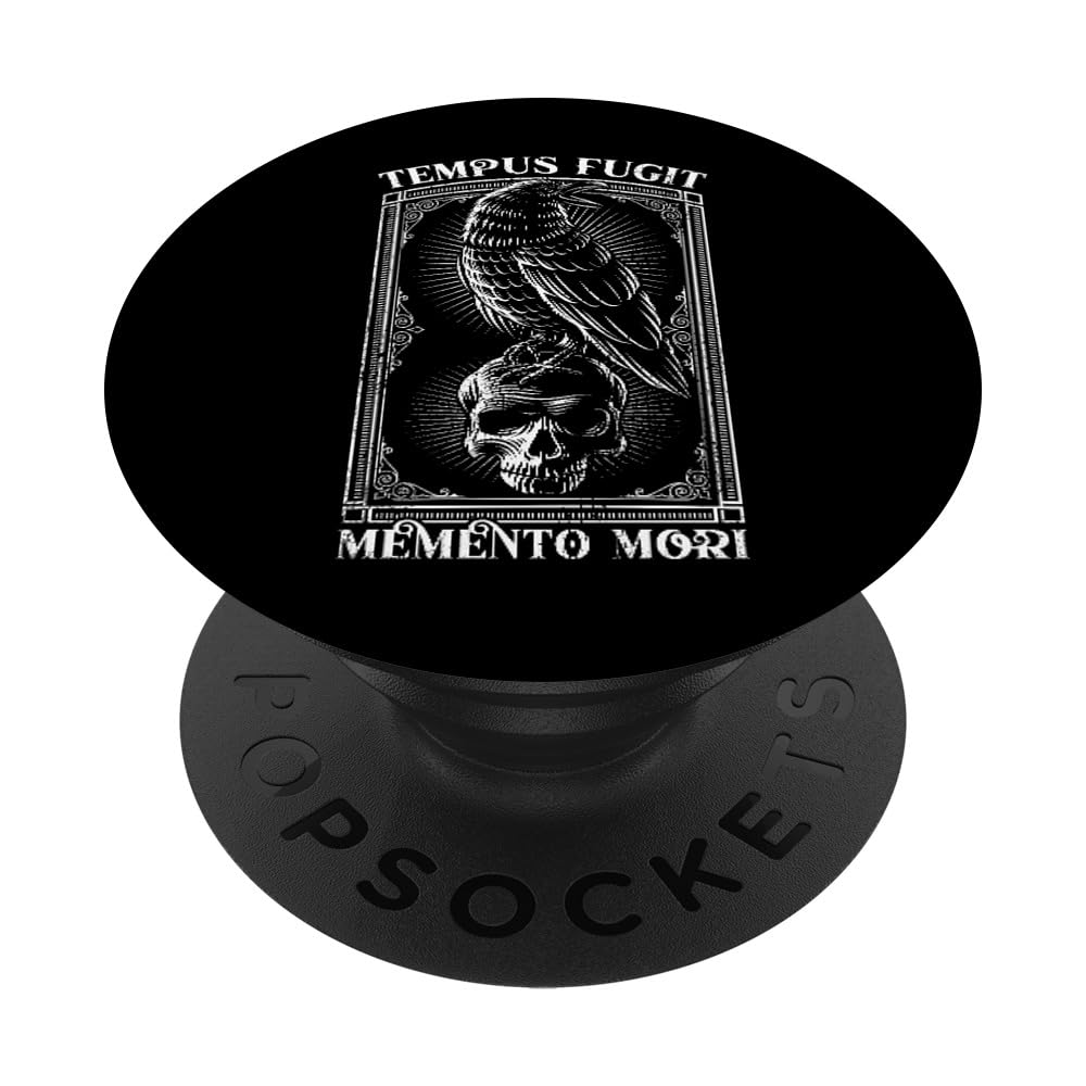 Tempus Fugit Memento Mori Latin Saying PopSockets Adhesive PopGrip