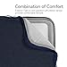 GMYLE MacBook Air 13 inch Case (A1369 A1466,Older Version 2010-2017 Release),2 in 1 Bundle Set Plastic Hard Case & Handle Carrying Sleeve Bag Compatible with Mac Air 13, Navy Blue