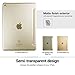 ESR Yippee Trifold Smart Case for iPad Pro 9.7, Translucent Frosted Back Magnetic Cover with Auto Sleep/Wake Function [Light Weight] Compatible with iPad pro 9.7 inch 2016 release (Champagne Gold)