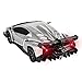 QUN FENG Electric RC Car-Lamborghini Veneno Radio Remote Control Vehicle Sport Racing Hobby Grade Licensed Model Car 1:24 Scale for Kids Adults (Silver)