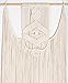 RawyalCrafts Handmade Macrame Wall Hanging- Woven Wall Art- Macrame- Boho Wall Pediments- 36”L X 15”W