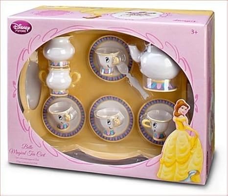 belle tea set cart