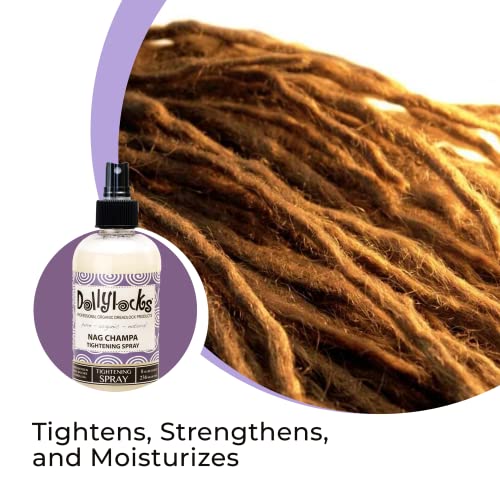 Dollylocks Dreadlock Tightening Spray for Locs Strengthen, Tame