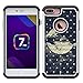 iPhone 7 Plus Case, iPhone 8 Plus Case, MagicSky [Shock Absorption] Studded Rhinestone Bling Hybrid Dual Layer Defender Protective Cover For Apple iPhone 7 Plus (2016) / iPhone 8 Plus (2017)–Night Sky