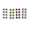 RAH-3D-Epoxy-Eyes-60-Pack-For-Fishing-Fly-Tying-Fishing-Lures-Crafts-Available-in-multiple-Colors-Sizes-Lifelike-3D-Fish-Eyes