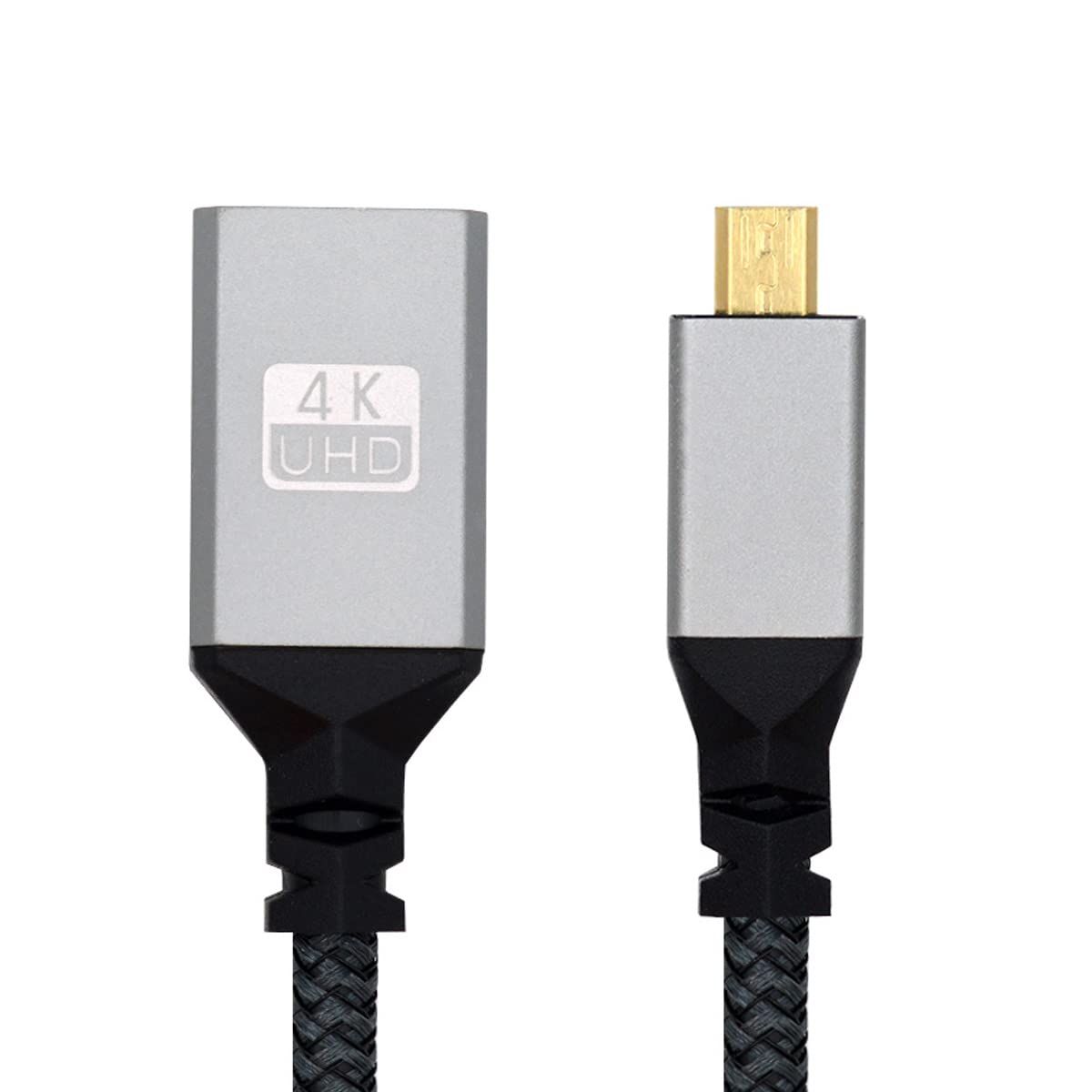 CY 4K Cable Type-D Micro HDMI 1.4 Male Straight to HDMI Female Extension Cable for DV MP4 Camera DC Laptop HDTV