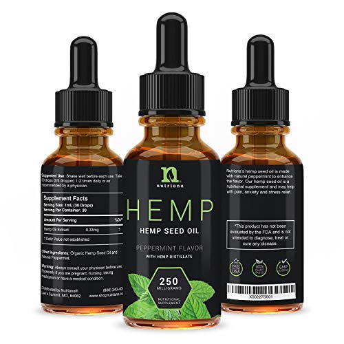 Best Hemp Oil for Sleep Aid Natural Hemp Seed Oil Extract Drops for Sleep Support and Anxiety