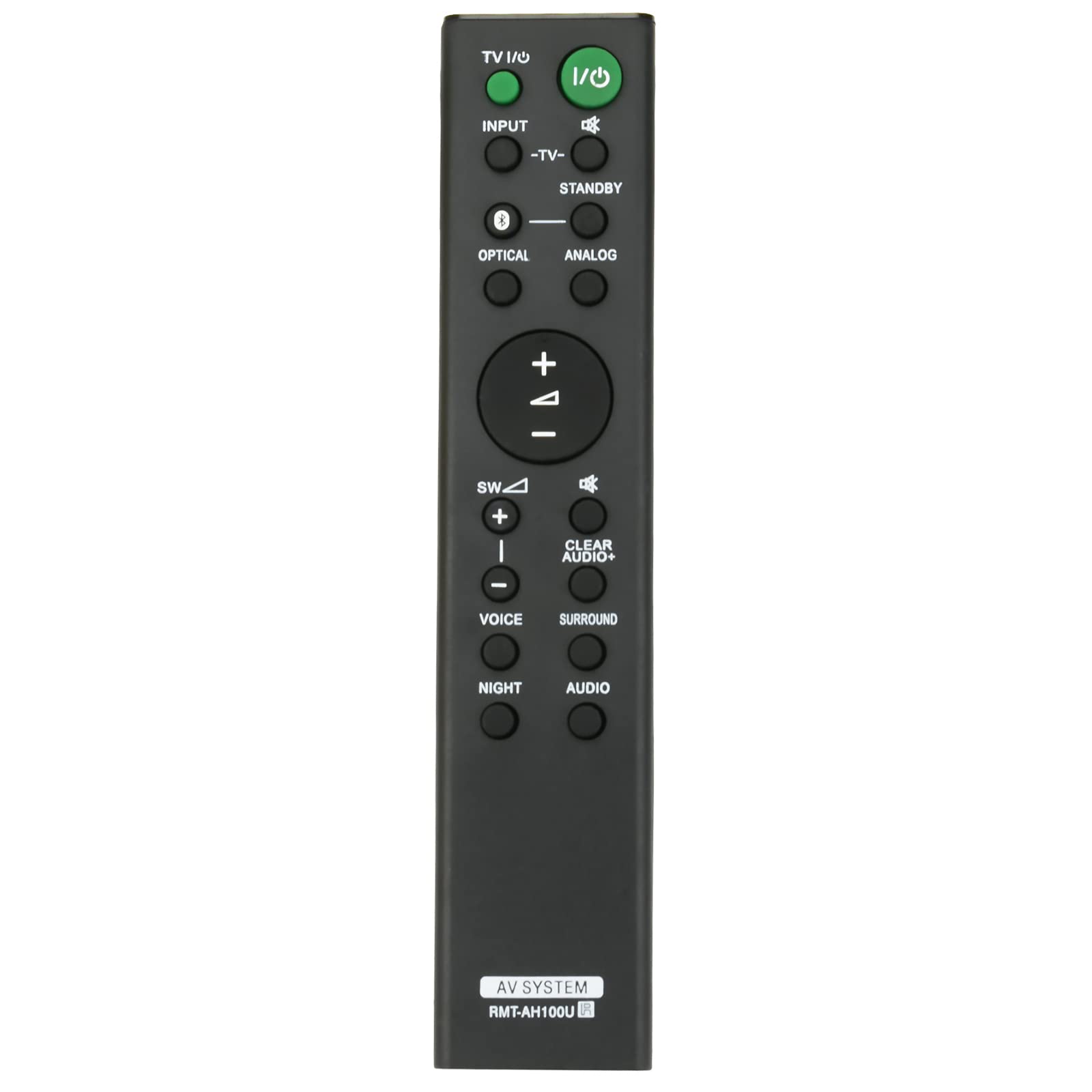 RMT-AH100U Replacement Remote Control Fit for Sony Sound Bar HT-CT180 HTCT180