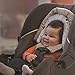 Eddie Bauer Baby 2-in-1 Head Support for Car Seats, Strollers and Swings, Tan