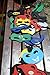 Superhero felt party masks 22 pieces party cosplay masks for boys and girls