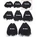 Luwigs Afro Kinky Curly 4B 4C Clip in Hair Extensions 14 Inch 7Pcs/Set Brazilian Virgin Human Hair Natural Color Clip Ins for African American Black Women