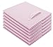 Sorbus Storage Cubes - 11 Inch Foldable Fabric Baskets for Organizing Pantry, Closet, Shelf, Toy Box, Cubby - 6 Collapsible Cloth Cube Storage Bins for Home, Nursery, Playroom, Bedroom (Pastel Pink)