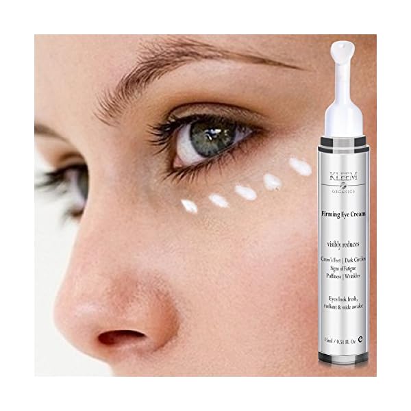 NEW-Anti-Aging-Eye-Cream-for-Dark-Circles-and-Puffiness-that-Reduces-Eye-Bags-Crows-Feet-Fine-Lines-and-Sagginess-in-JUST-6-WEEKS-The-Most-Effective-Under-Eye-Cream-for-Wrinkles-051-floz Anti Wrinkle Eye Cream for Dark Circles and Puffy eyes with Caffeine and Green Tea that Reduces Eye Bags, Crow's Feet…