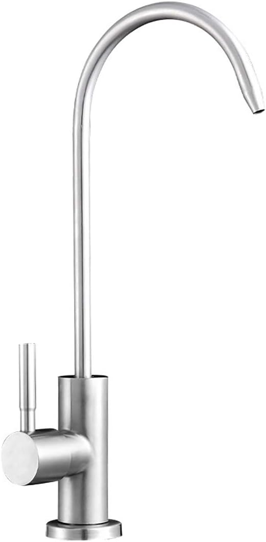 Qrity Edelstahl Wasserhahn Umkehrosmose Schwanenhals Trinkwasserfilter