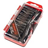 Stalwart 75-HT4016 Hobby Knife Set (with Scribe Needles 16 Piece)