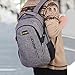 College School Backpack for Student Business Laptop Backpacks Travel Bags for Women & Men Water Resistant Daypack for 15 15.6 inch Laptop Notebook Computer by DALNK (Grey)