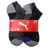 Puma Mens Low Cut All Sport No Show Socks 6-Pair 10-13