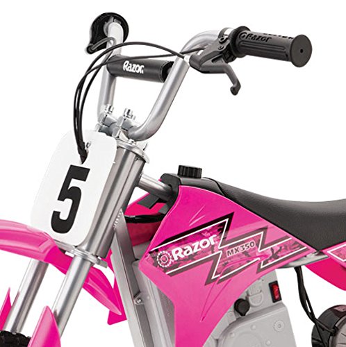 pink razor electric dirt bike