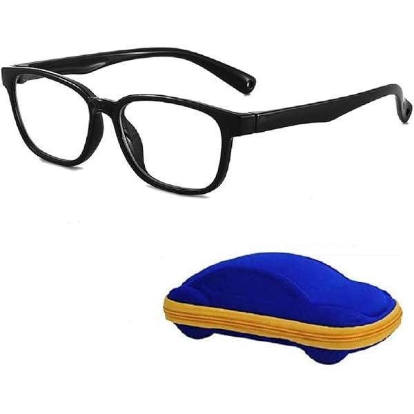 JoXiGo Montures de Lunettes de vue Transparent Mixte Enfants Garçons et Filles (5-12 ans) Étui à Lunettes, Flexible Cadre en TR Ultra Léger Lentille Claire JoXiGo Montures de Lunettes de vue Transparent Mixte Enfants Garçons et Filles (5-12 ans) Étui à Lunettes, Flexible Cadre en TR Ultra Léger Lentille Claire