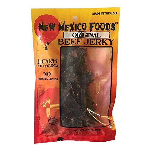 Mexico Foods Beef Jerky 4 Pack 25 Oz Mixed Package Red Chile Green