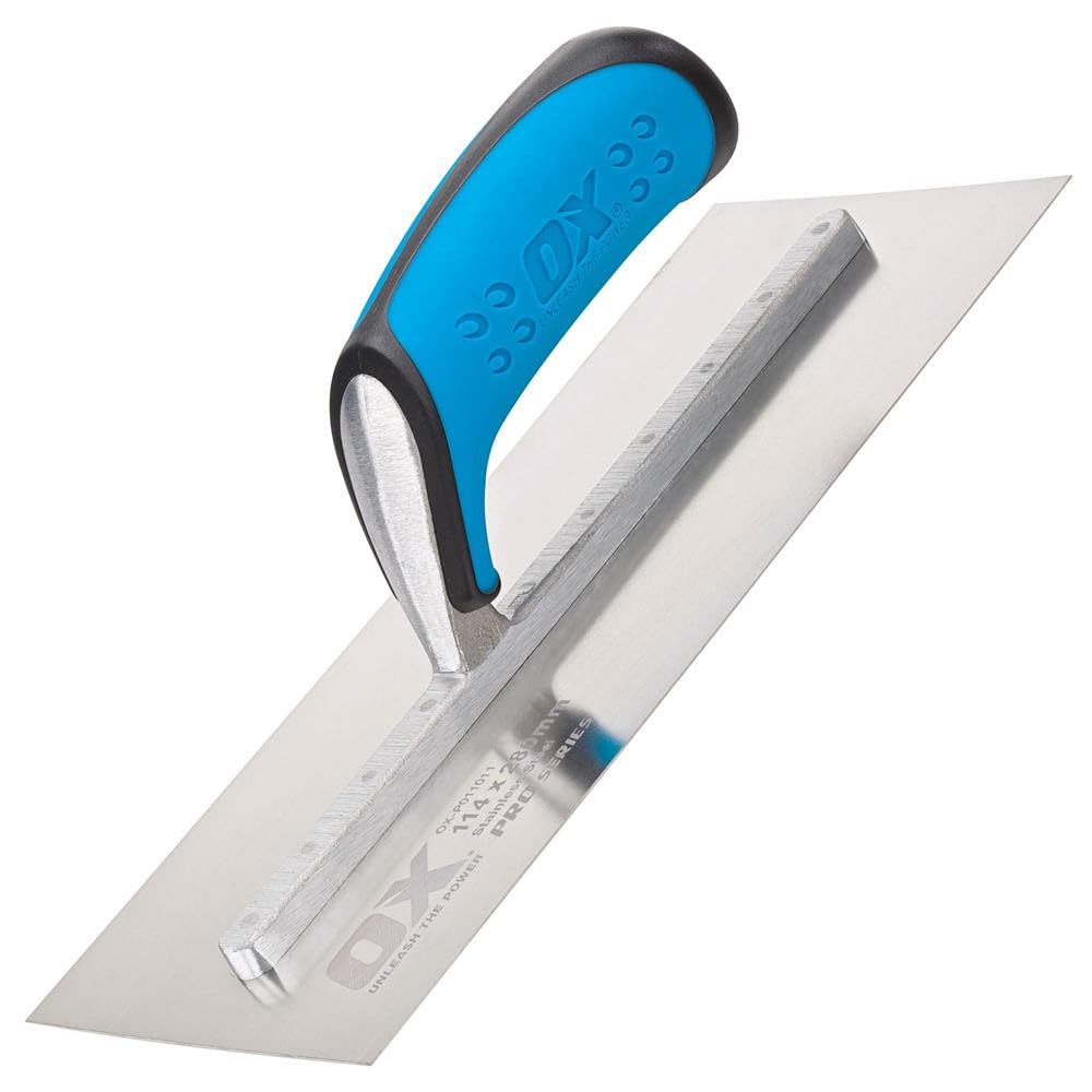 OX Pro Stainless Steel Plasterers Trowel - 114 X 280mm