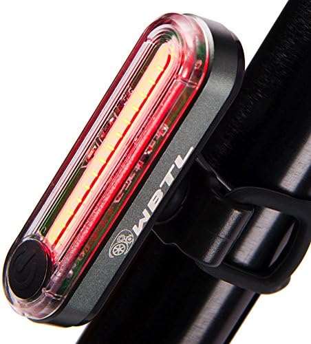 SUPER BRIGHT bicycle light WBTL USB charging Bike Tail Light 120H Helmet Bicycle Front Light Accessories. Easy To install for Cycling Safety Flashlight Highlight LED Fits on any Bicycles.