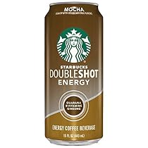 Starbucks Doubleshot Energy Coffee, Mocha, 15 Ounce Cans, 12 Count