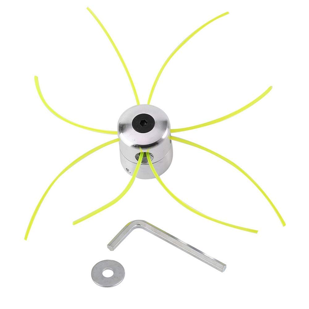 Universal Aluminium Trimmer Head Strimmer Heads with Strimmer Line Set Grass Cutter Accessories