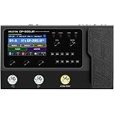 VALETON GP-200JR Multi Effects Processor Multi-Effects Pedal with Expression Pedal FX Loop MIDI I/O Guitar Bass Effects Pedal Amp Modeling IR Cabinets Simulation Stereo OTG USB Audio Interface