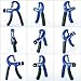 SportMonster Fitness Master Hand Grip Strengthener with Adjustable Resistance from 20 to 90 lbs