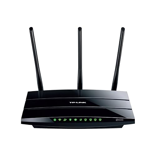TP-LINK TD-W8980 N600 Wireless Dual Band Gigabit ADSL2+ Modem Router, 2 ...
