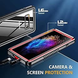 Temdan for Samsung Galaxy S10 Case, [with Built-in