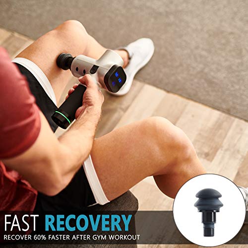 Ecardy Muscle Massage Gun - Percussion Massage Gun for Athletes - Hand Held Muscle Massager Gun - Gun Muscle Deep Relaxation- Deep Tissue Massage Gun Massage Machine