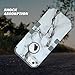 ULAK iPhone SE Case,iPhone 5S Case, Anti Slip Shock Resistance Protective Cover with Hybrid High Soft Silicone + Hard PC Case for Apple iPhone 5/5S/SE,Artistic-Marble Pattern