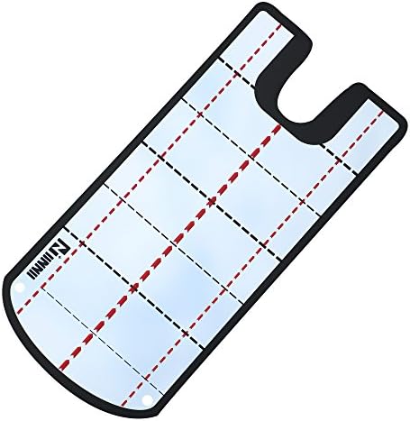 IINNII Golf Alignment Mirror Golf Training Mirror Golf Shoulder Mirror- Practice Your Putting Alignment Tool - EyeLine Golf Putting Mirror