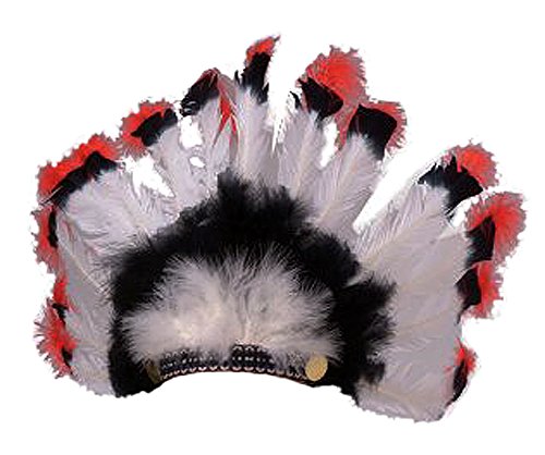 Rubie's Costume Co. Deluxe Native American Chief Indian Feather Head Dress