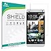RinoGear Screen Protector for HTC One M7 Screen Protector Case Friendly Accessories Flexible Full Coverage Clear TPU Film