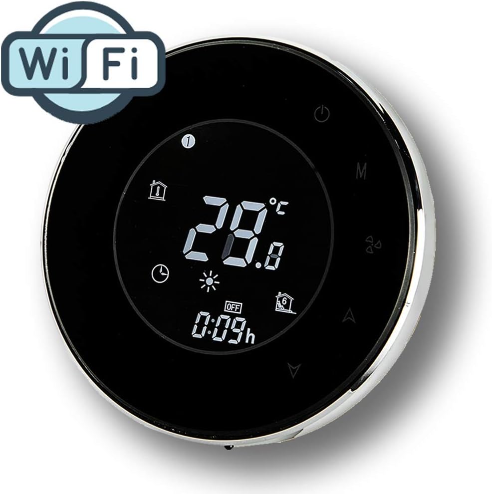 Arxus WiFi Programmable Smart Thermostat LCD Display Temperature Controller for Water Heating/Boiler Heating/Air Conditioning Work with Alexa Google Home IFTTT