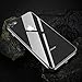 RANVOO iPhone 8 Case, iPhone 7 Case, Ultra Slim Thin Clear Soft Case with Premium Flexible Chrome Bumper and Transparent TPU Back Plate Crystal Cover, iPhone 8 Case & iPhone 7 Case (Jet Black)