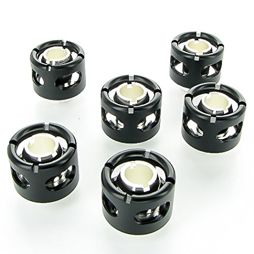 Monsoon G1/4" to 7/16" ID, 5/8" OD Free Center Compression Fitting for Soft Tubing, Matte Black, 6-Pack - Thumbnail 7